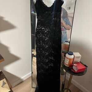 Lace Spaghetti Strap Maxi